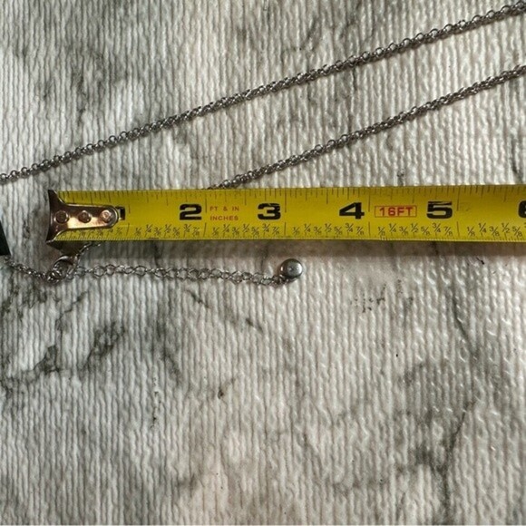 C Est.1946 Fashion Silver Tone‎ Cluster Charm Pendant Statement Necklace - Picture 10 of 10